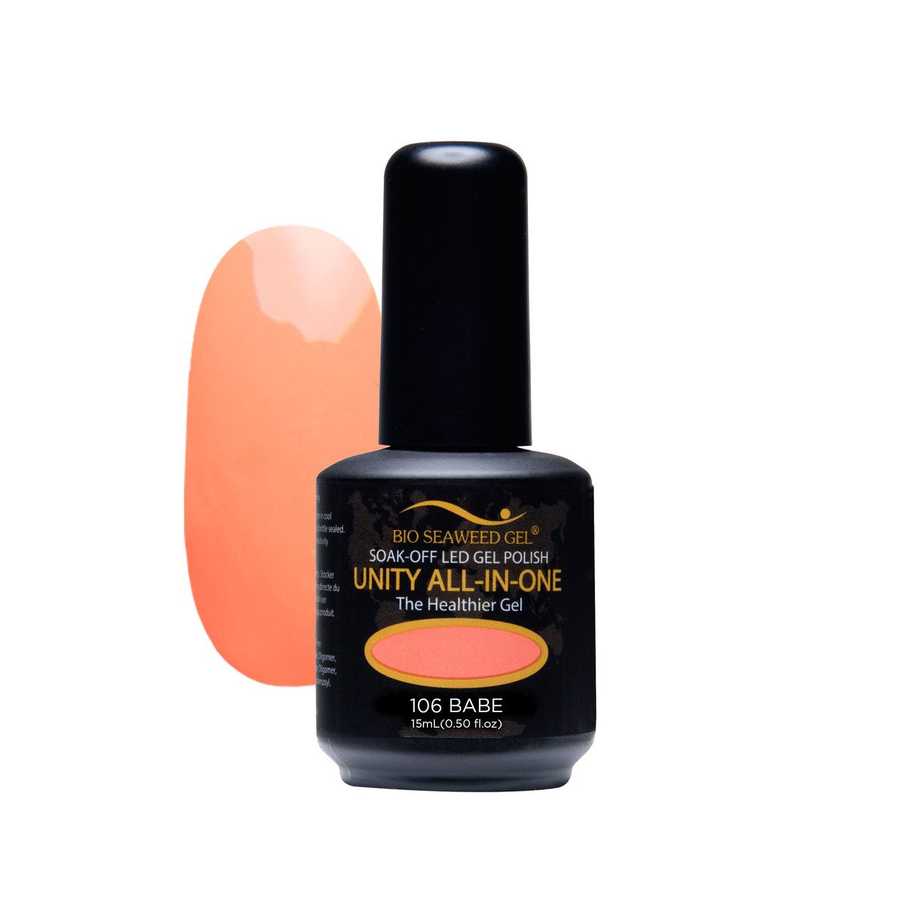 BSG UNITY ALL-IN-ONE COLOUR GEL POLISH .5 OZ - #106 BABE